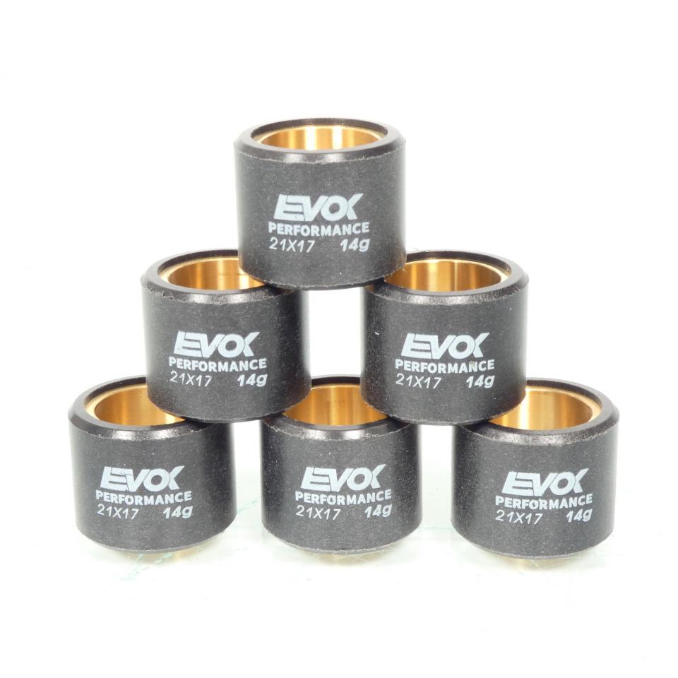 Galet rouleau de variateur EVOK pour scooter Aprilia 200 Scarabeo 2003 21x17 14Grs / 100480120 Neuf