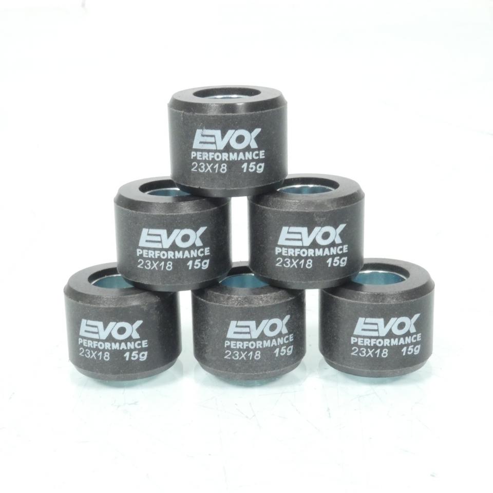 Galet rouleau de variateur EVOK pour scooter Honda 300 SH I 2007 à 2018 23x18 15Grs / 100480124 Neuf