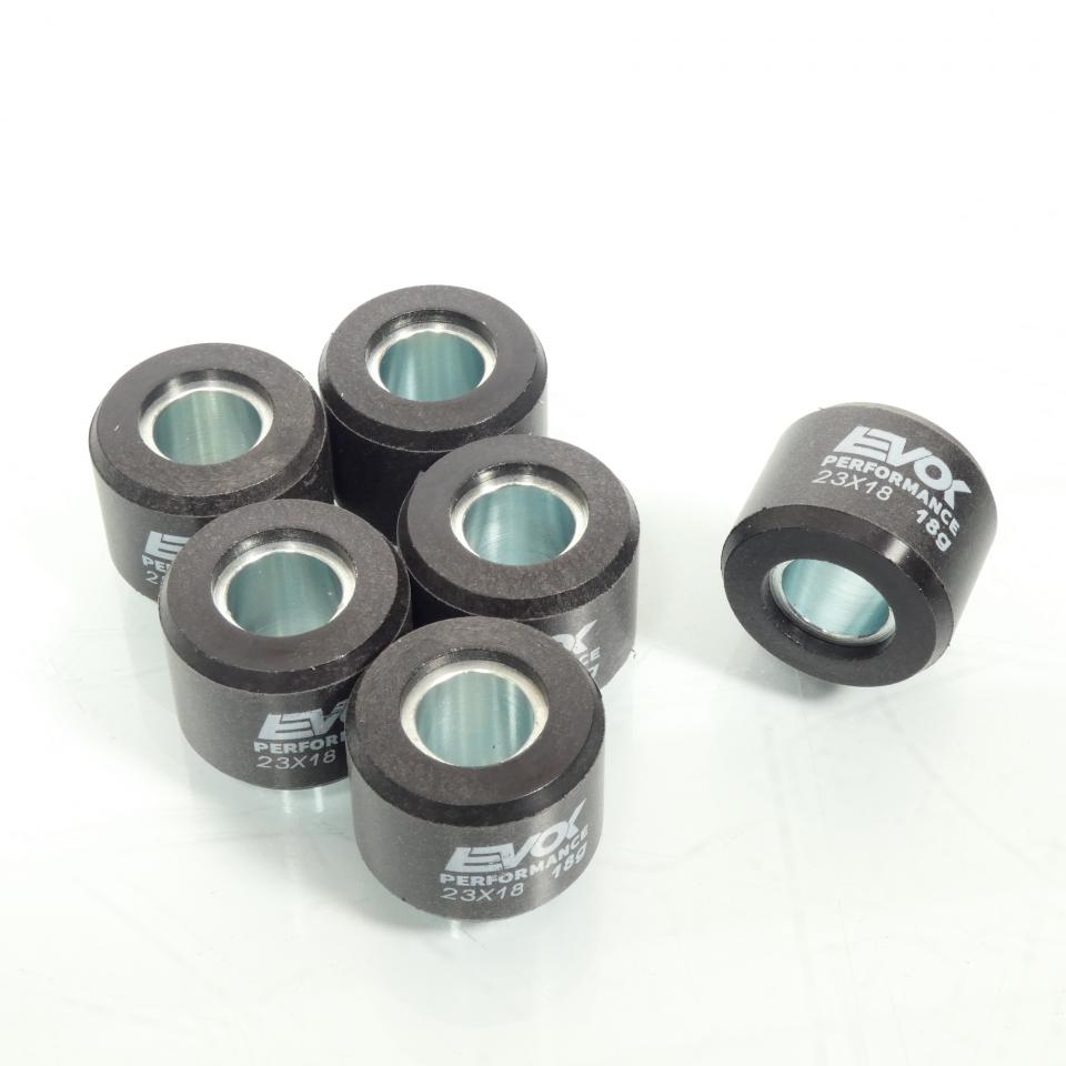 Galet rouleau de variateur EVOK pour scooter Kymco 250 X-citing 2005 23x18 18Grs 100480127 Neuf