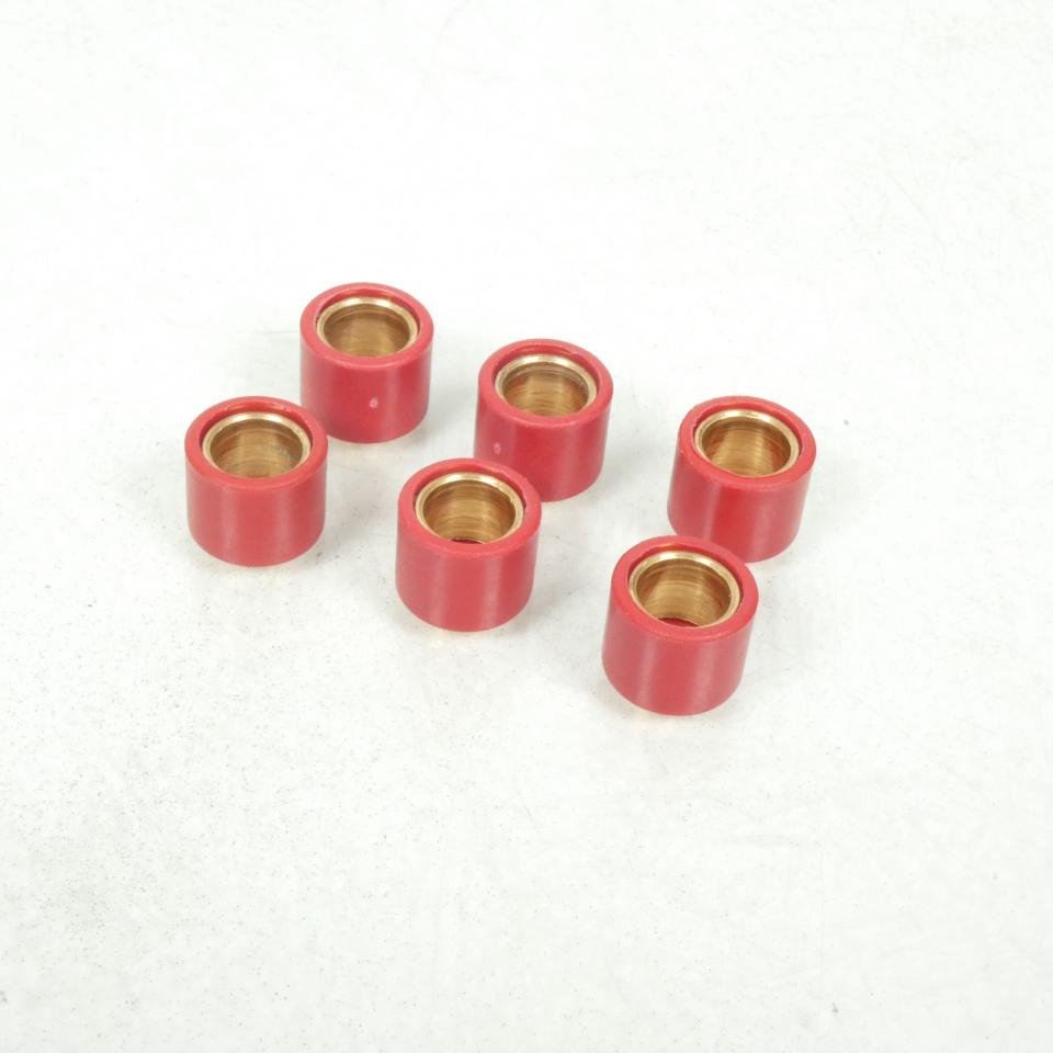 Galet rouleau de variateur 15x12 4Grs Rouge pour scooter MBK 50 Nitro Neuf
