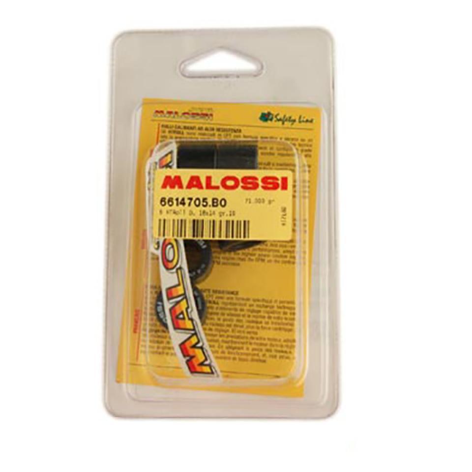 Galet rouleau de variateur Malossi pour Scooter Kymco 125 Agility Après 2004 18x14 10Grs / 6614705.B0 Neuf