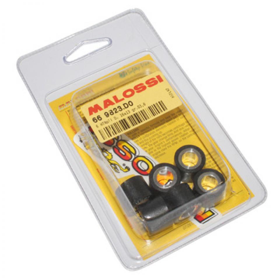 Galet rouleau de variateur Malossi pour Scooter Piaggio 50 NTT 1994 à 1999 16x13 3,6Grs / 66 9823.D0 Neuf