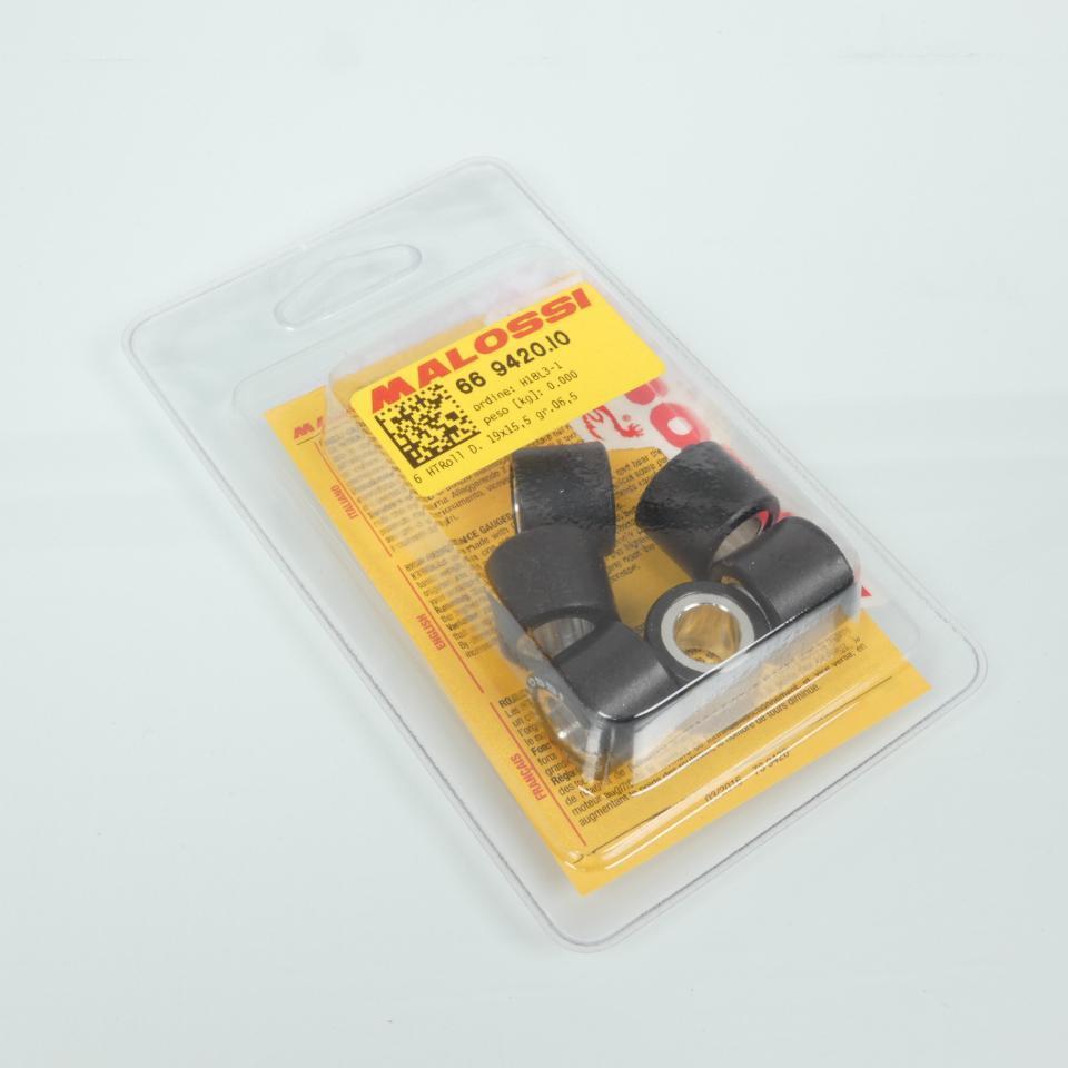 Galet rouleau de variateur Malossi pour Scooter Gilera 50 DNA 19x15,5 6,5Grs / 66 9420.I0 Neuf