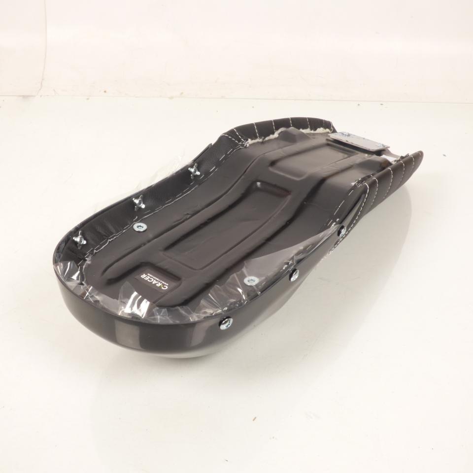 Selle biplace C. Racer pour Moto Honda CX C.Racer noire couture blanche Neuf