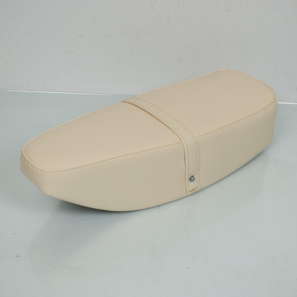 Selle siège biplace beige pour mobylette cyclomoteur PEUGEOT 101 tube selle Ø25 Neuf