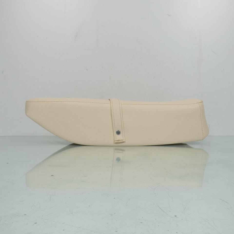 Selle siège biplace beige mobylette cyclomoteur pour motoconfort tube selle Ø25 Neuf