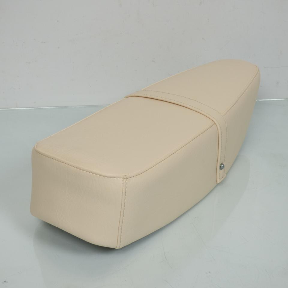 Selle siège biplace beige mobylette cyclomoteur pour motoconfort tube selle Ø25 Neuf