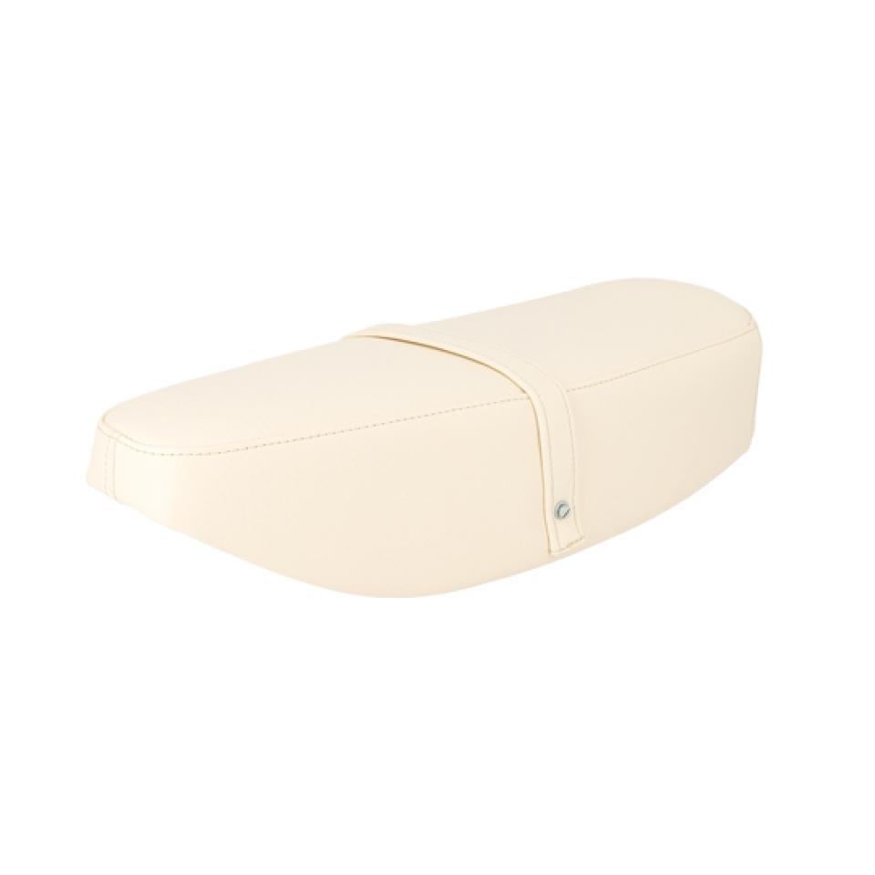 Selle siège biplace beige mobylette cyclomoteur pour motoconfort tube selle Ø25 Neuf