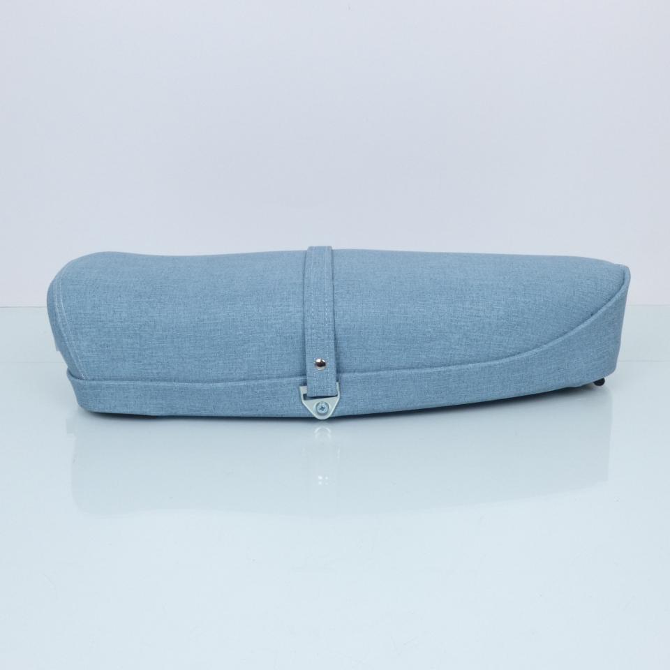 Selle biplace jeans avec serrure RMS pour scooter Piaggio 125 Vespa 1967 à 1982