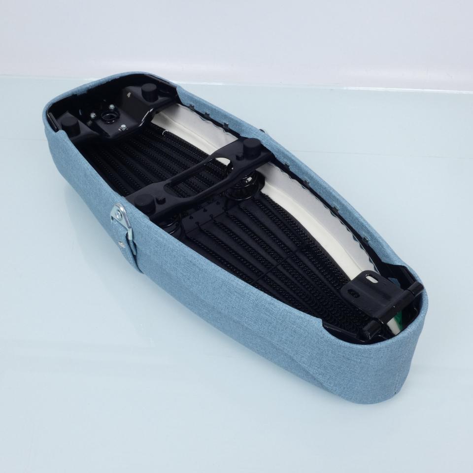 Selle biplace jeans avec serrure RMS pour scooter Piaggio 125 Vespa 1967 à 1982