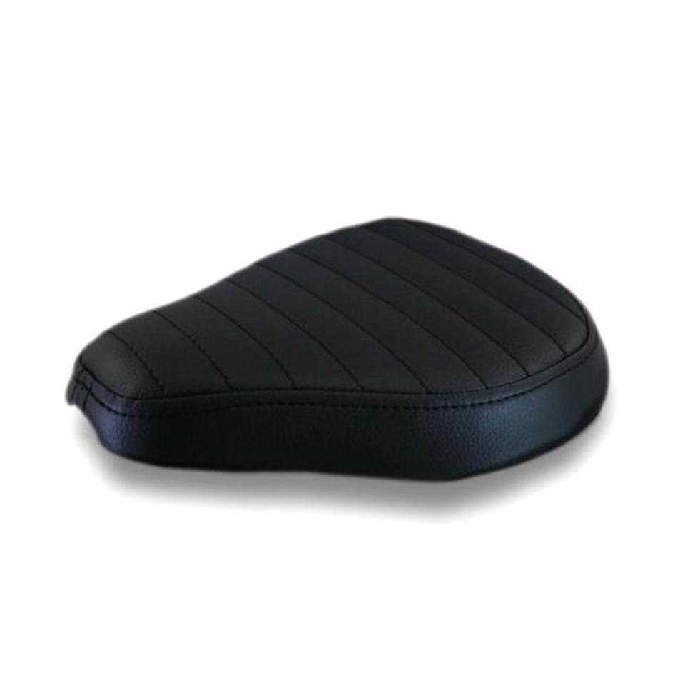 Selle pilote C. Racer pour Auto Bobber noire couture noire Neuf