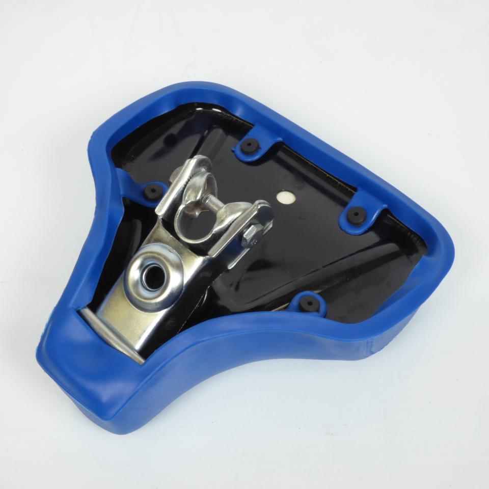 Selle bleu pilote pour mobylette MBK 51 Ø25mm siège bleu cyclo cyclomoteur