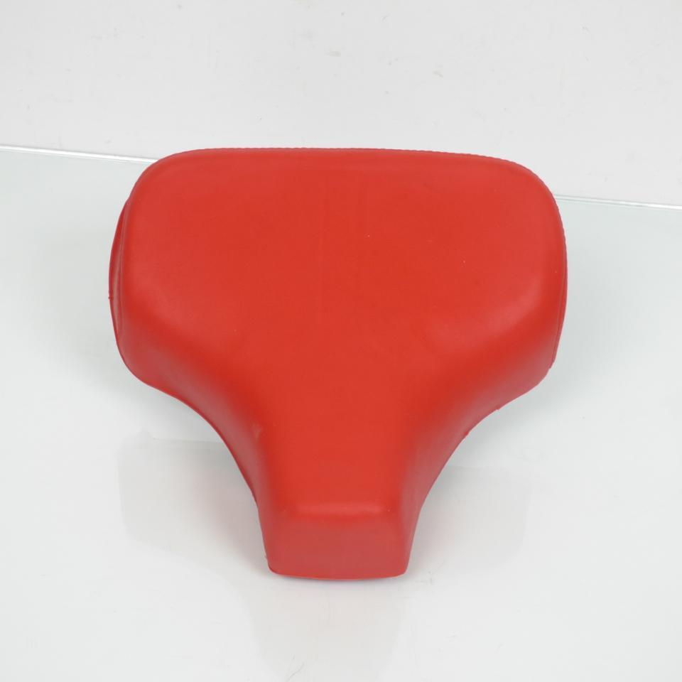 Selle rouge pilote pour mobylette MBK 51 Ø25mm siège rouge cyclo cyclomoteur
