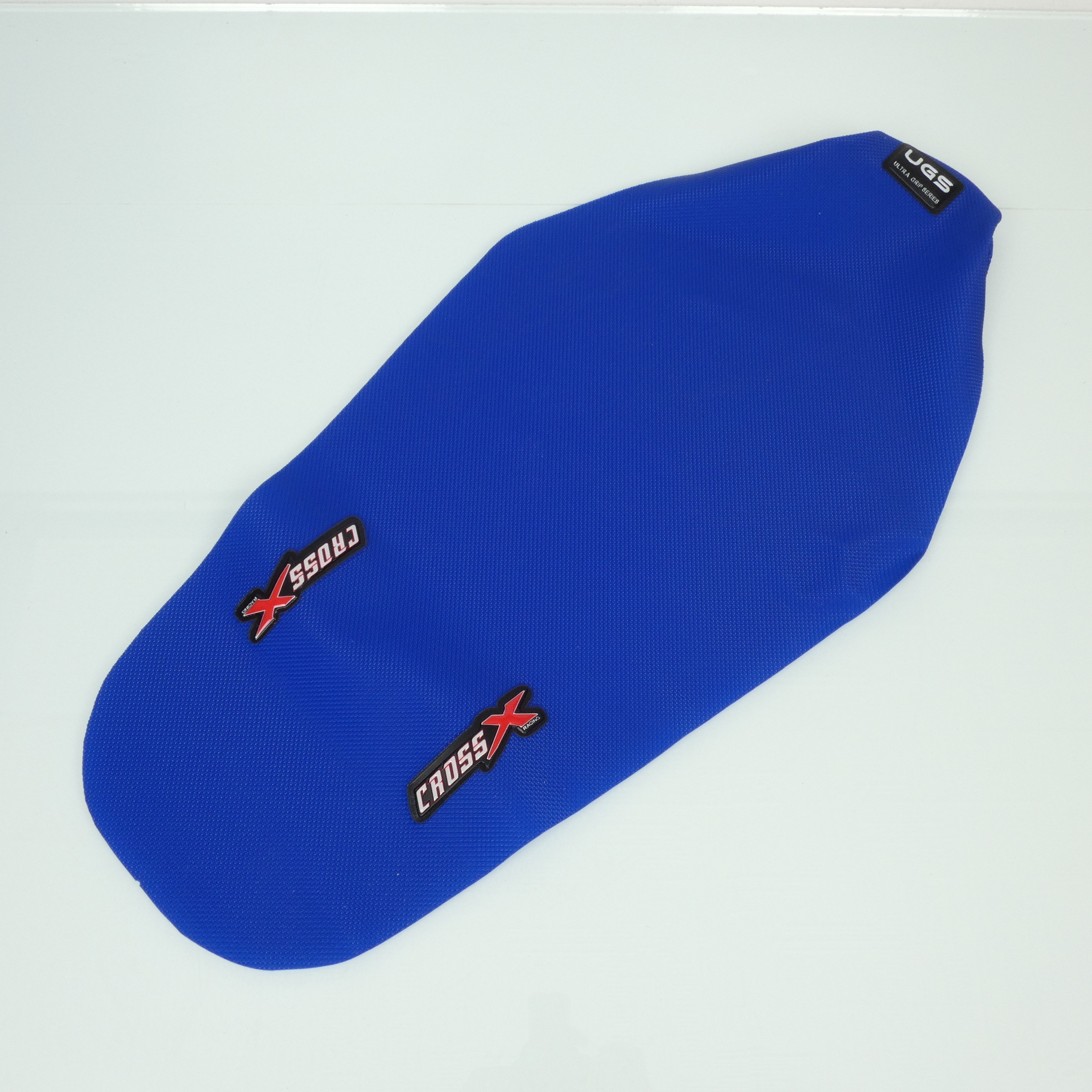 Housse selle CrossX UGS bleu pour moto Sherco 250 Se 2T Enduro 2017 à 2023 Neuf