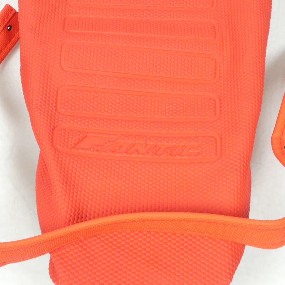 Housse de selle simili-cuir rouge avec poignée origine pour moto Fantic 50 XM COMPETITION Neuf