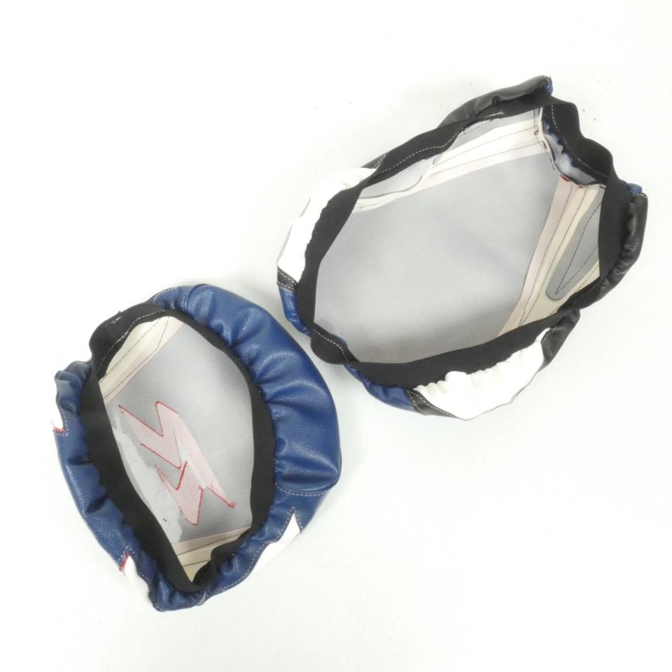 Paire Housse selle Bagster pour moto Suzuki 750 Gsx-R 2007 2175H bleu blanc noir