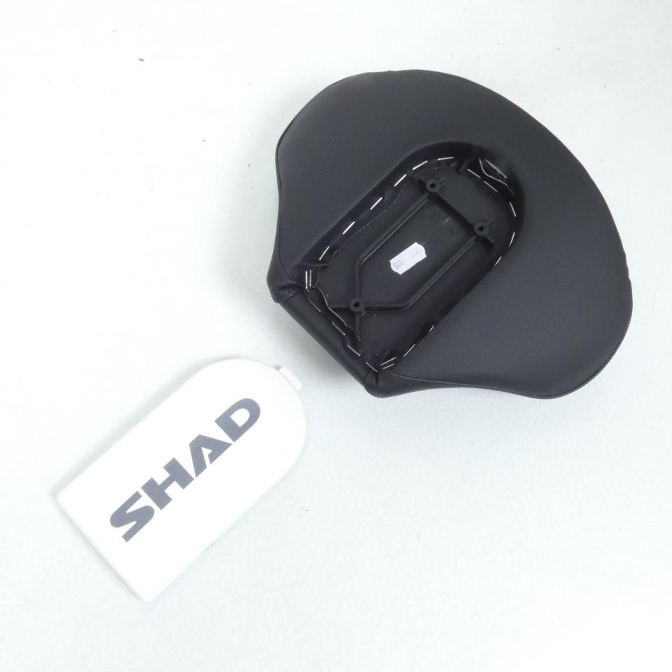 Dosseret de selle passager blanc avec logo Shad pour scooter D0RP08 Neuf