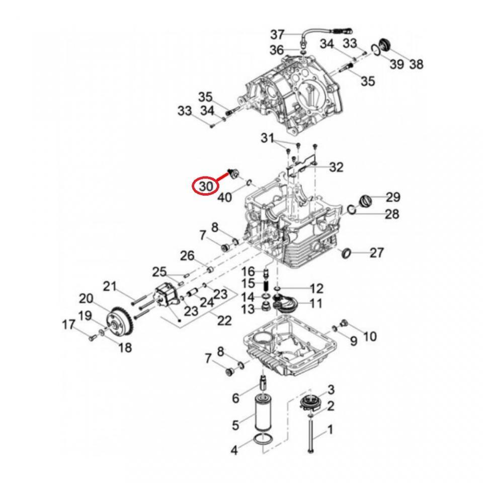 Capteur pression huile RMS pour moto pour moto Guzzi V85 TT Après 2019 1A014570 / 1A017929