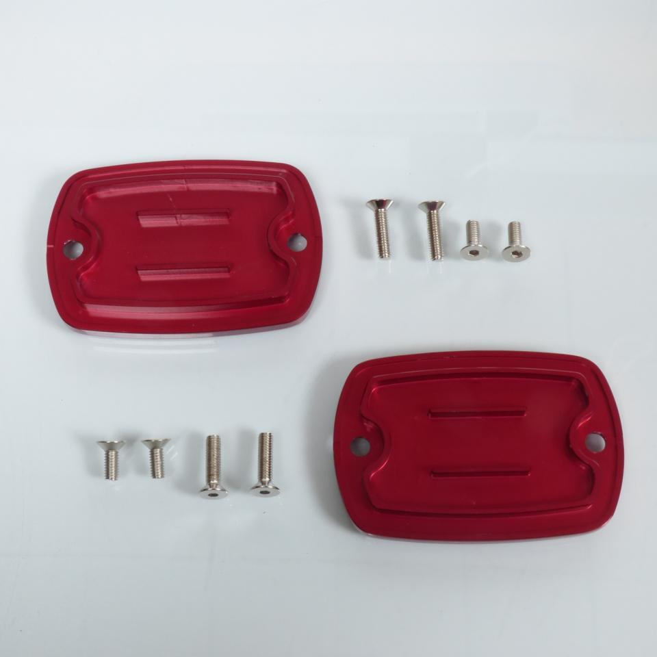Couvercle de maître cylindre One pour scooter Yamaha 500 Tmax rouge Neuf