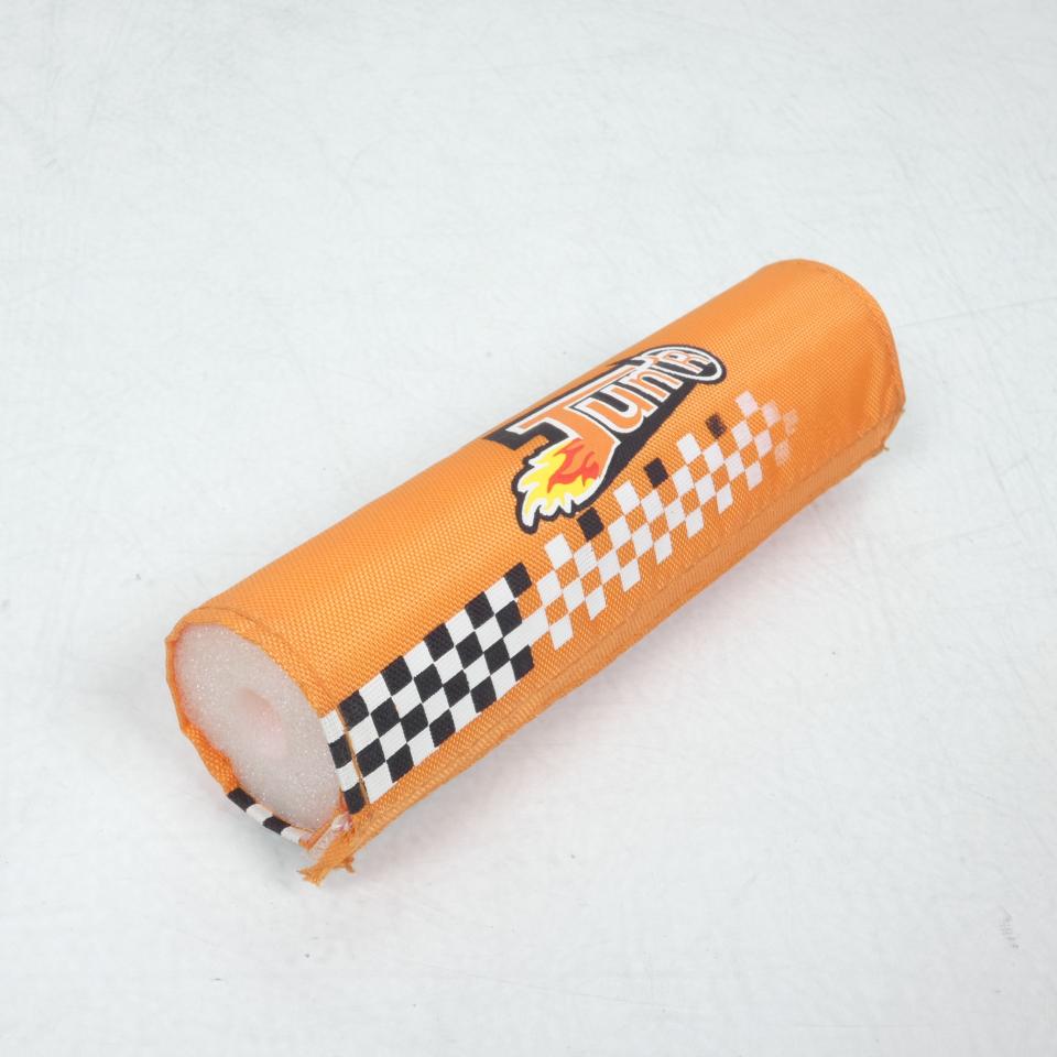 Mousse de guidon Tun'R pour moto Damier orange / 160mm Neuf