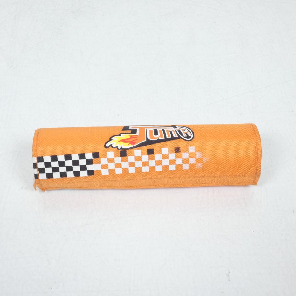 Mousse de guidon Tun'R pour moto Damier orange / 160mm Neuf
