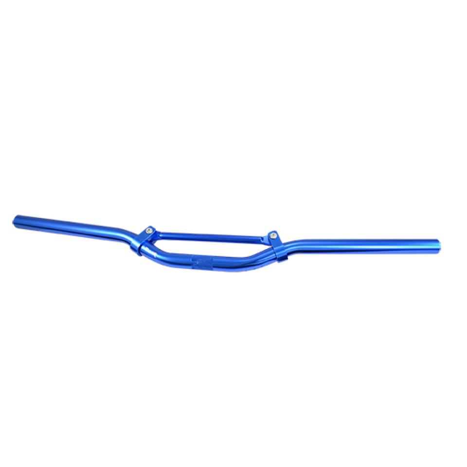 Guidon universel Tun'R pour Scooter Peugeot 50 STREETZONE Après 2013 Street cross bleu 63cm 22mm Neuf