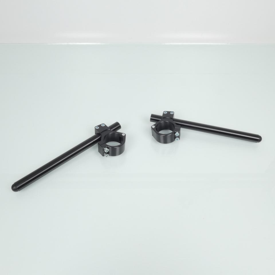 Demi guidon bracelet racing réglable 4Racing SMS 5.0 alu noir moto / Ø48mm Neuf