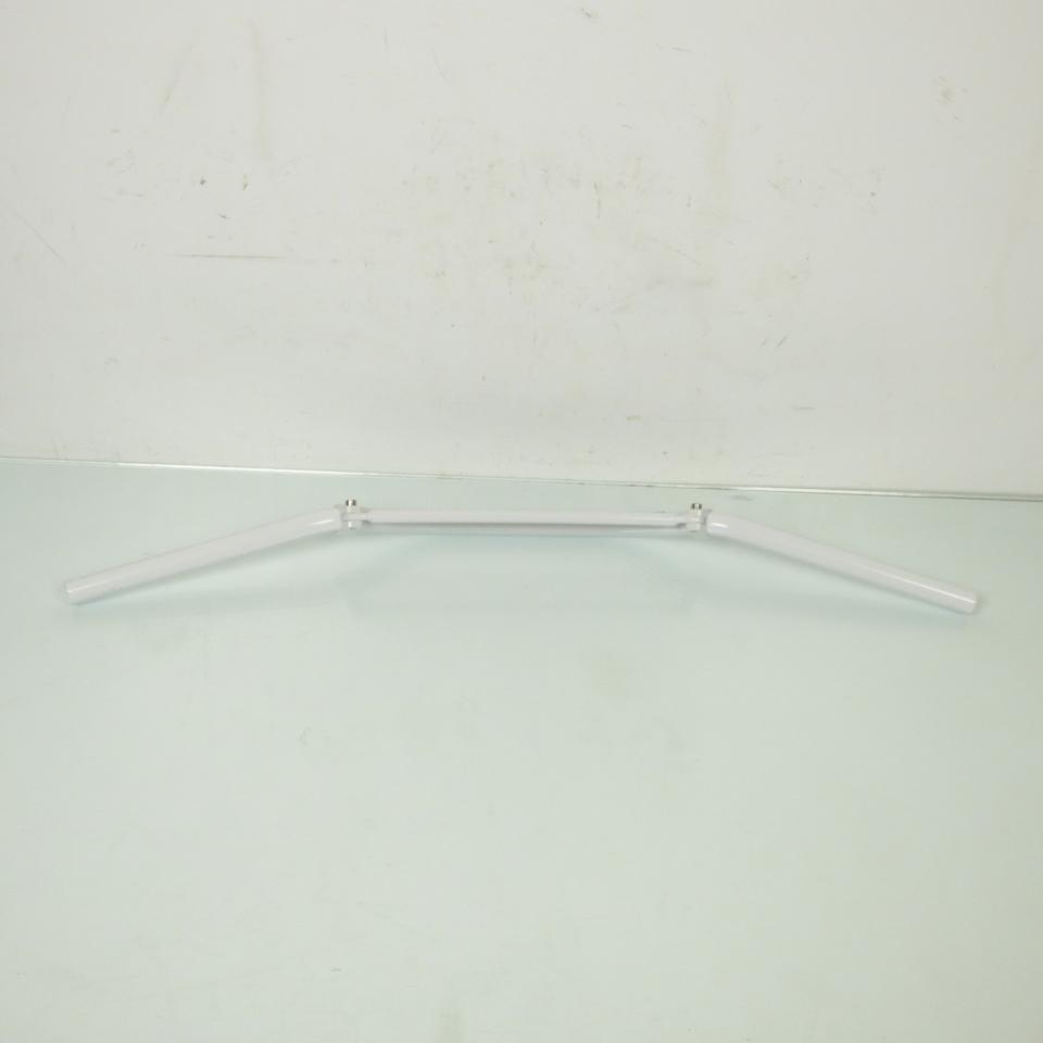 Guidon universel cross blanc 81cm Ø22mm Tun'R pour moto Peugeot 50 XP6 Neuf