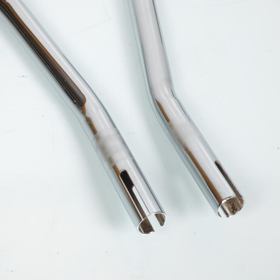 Paire de guidon chromé pour mobylette Peugeot 103 Vogue 2004 à 2018 Ø22mm Neuf