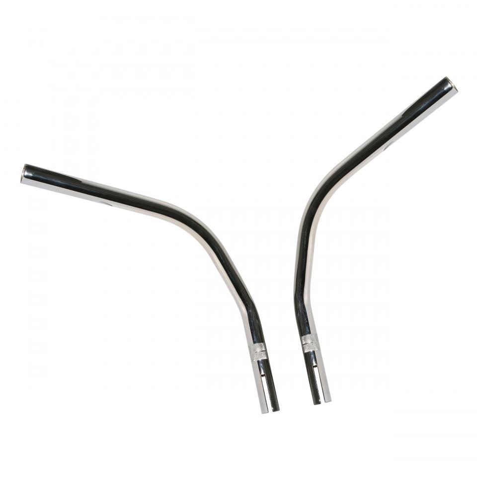 Paire de guidon chromé pour mobylette Peugeot 103 Vogue 2004 à 2018 Ø22mm Neuf