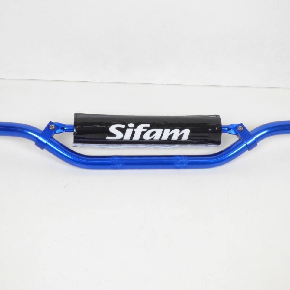 Guidon universel Kyoto pour Auto bleu anodisé mousse noire S Neuf