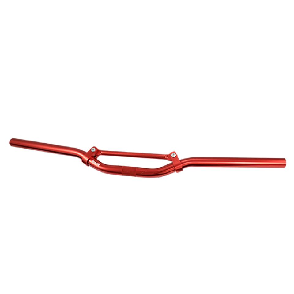 Guidon universel Tun'R pour Scooter Peugeot 50 STREETZONE Après 2013 Street cross rouge 63cm 22mm Neuf