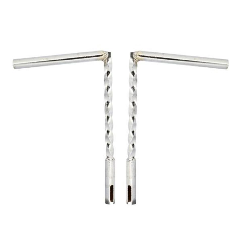 Guidon equerre barre torsadée pour mobylette Peugeot 103 Vogue Neuf 340mm
