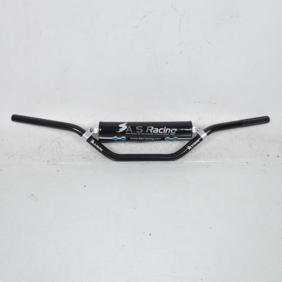 Guidon Noir Ø22mm universel 3AS Racing pour moto KTM 65 SX 2003-12 GUI3AS699-001
