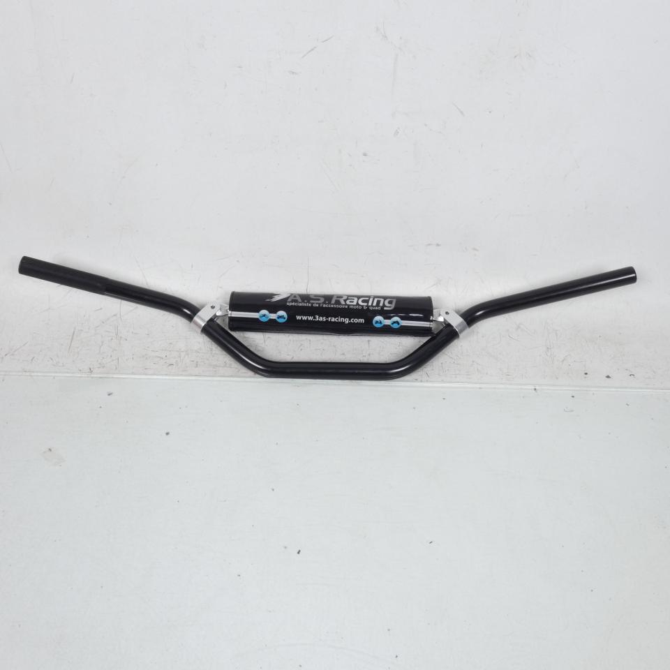 Guidon Noir Ø22mm universel 3AS Racing pour moto KTM 65 SX 2003-12 GUI3AS699-001