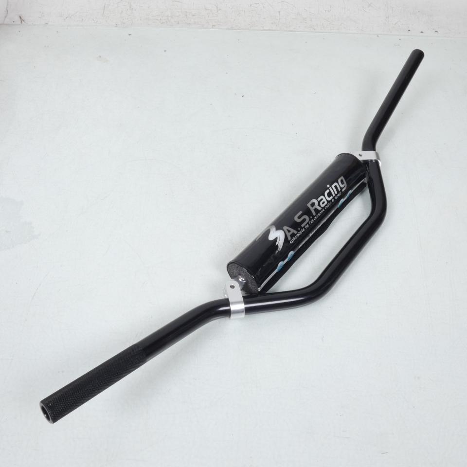 Guidon Noir Ø22mm universel 3AS Racing pour moto KTM 65 SX 2003-12 GUI3AS699-001