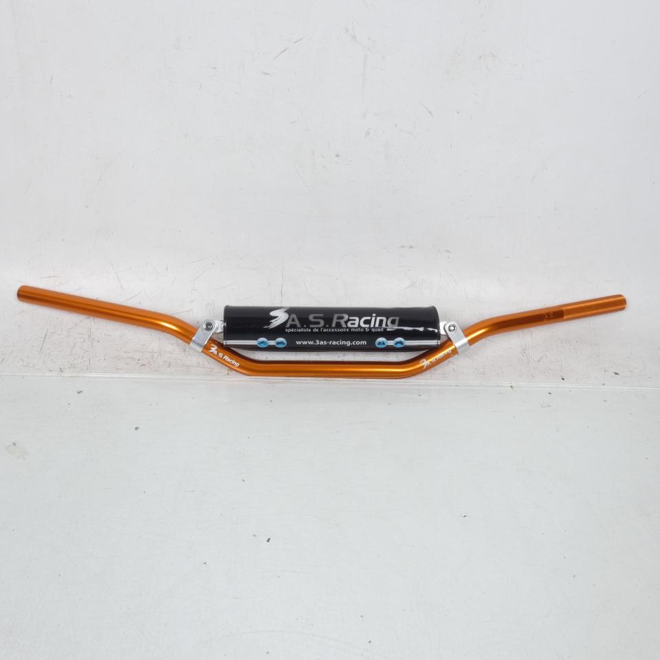 Guidon Ø22mm Orange universel 3AS Racing pour moto KTM 85 SX GUI3AS685-002 Neuf
