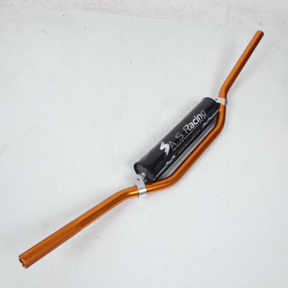 Guidon Ø22mm Orange universel 3AS Racing pour moto KTM 85 SX GUI3AS685-002 Neuf