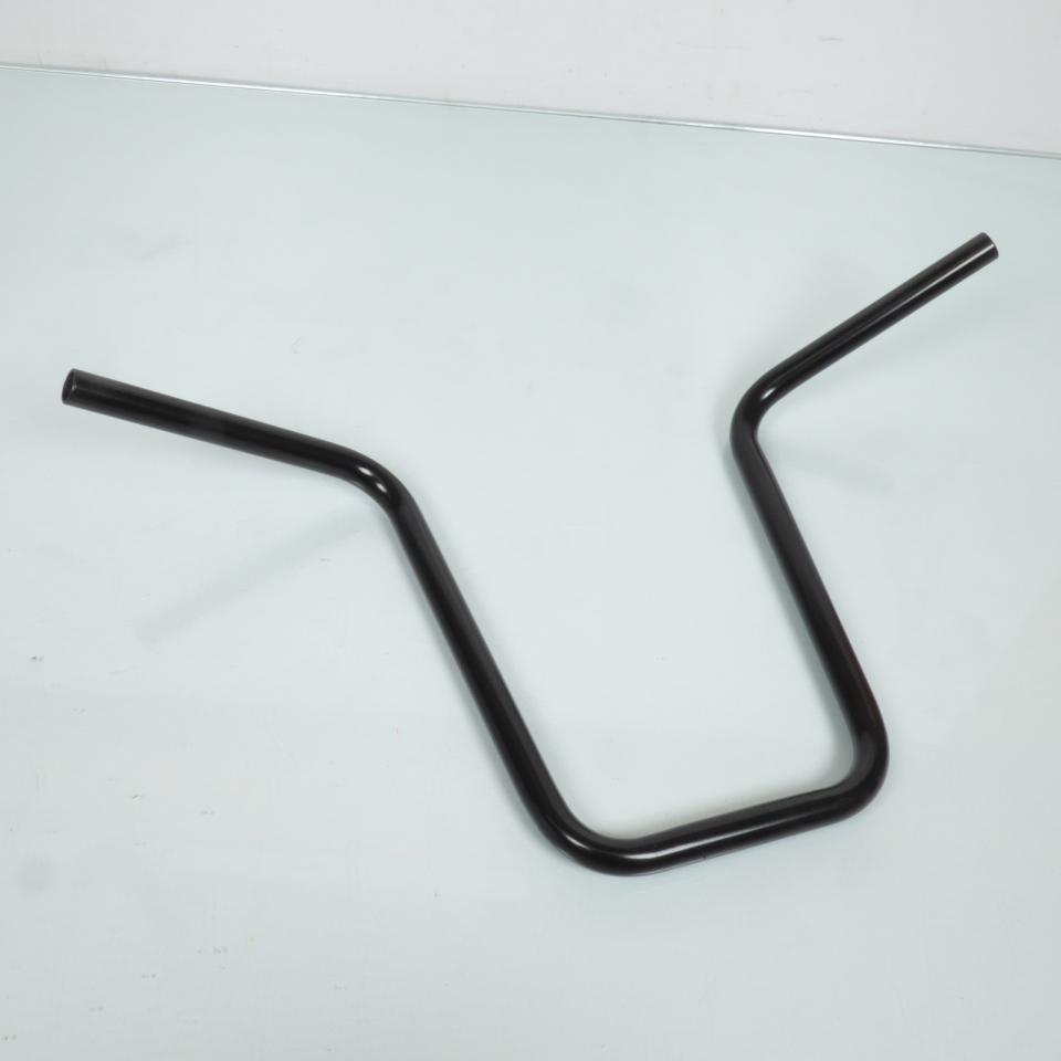 Guidon noir type chopper pour mobylette cyclo cyclomoteur mob MBK 51 Neuf