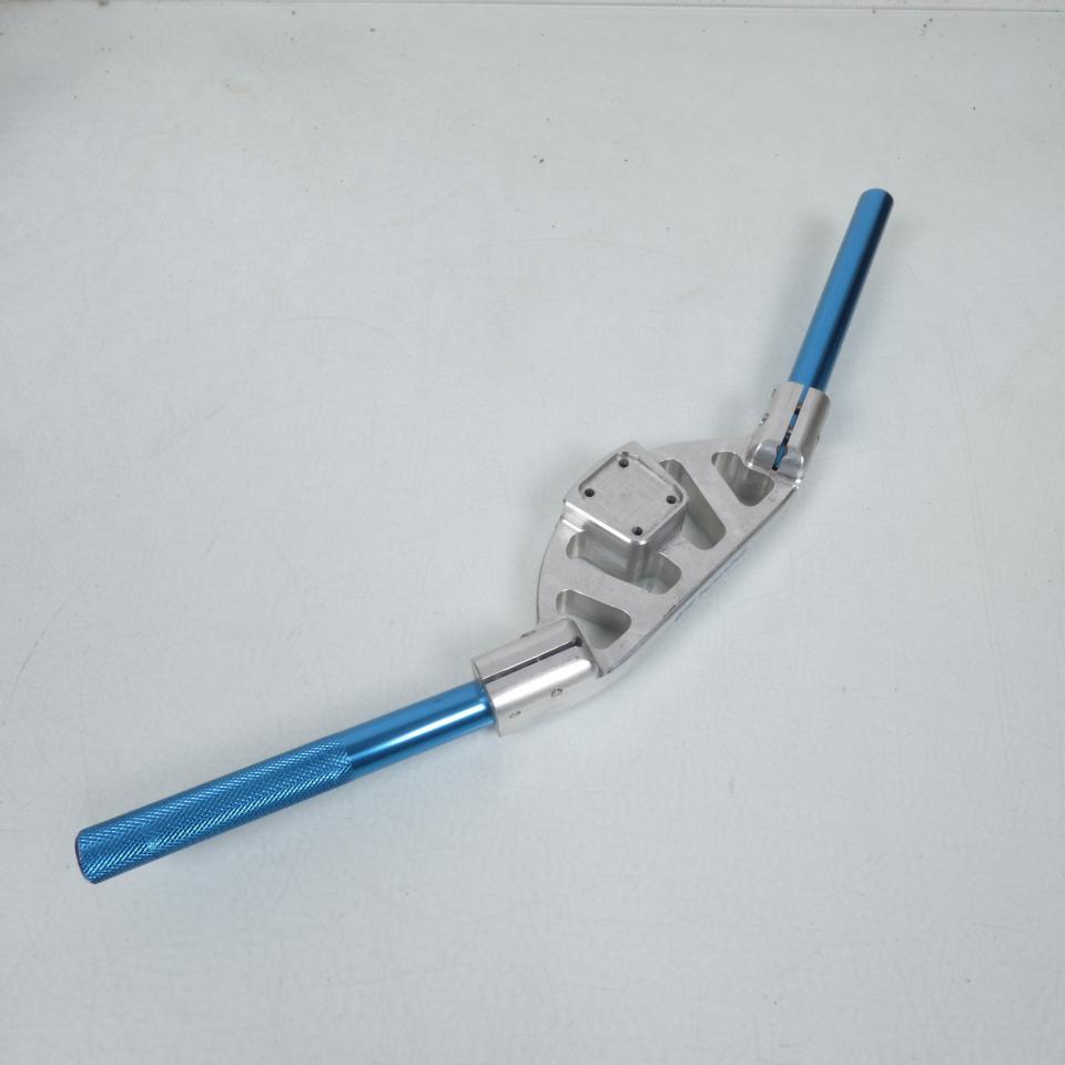 Guidon universel Doppler RACING pour scooter Ø22mm Bleu Neuf