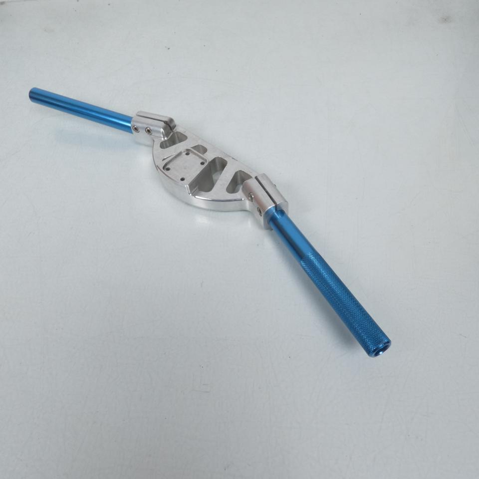 Guidon universel Doppler RACING pour scooter Ø22mm Bleu Neuf