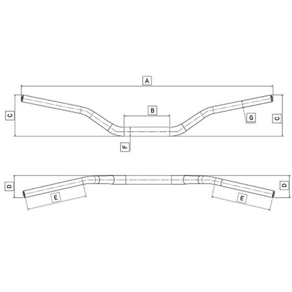 Guidon universel Tommaselli pour Auto Neuf