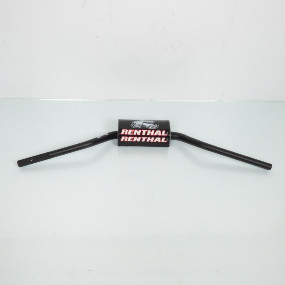 Guidon sans barre pour moto cross Ø28mm L802mm Renthal Fatbar 609 RC High noir