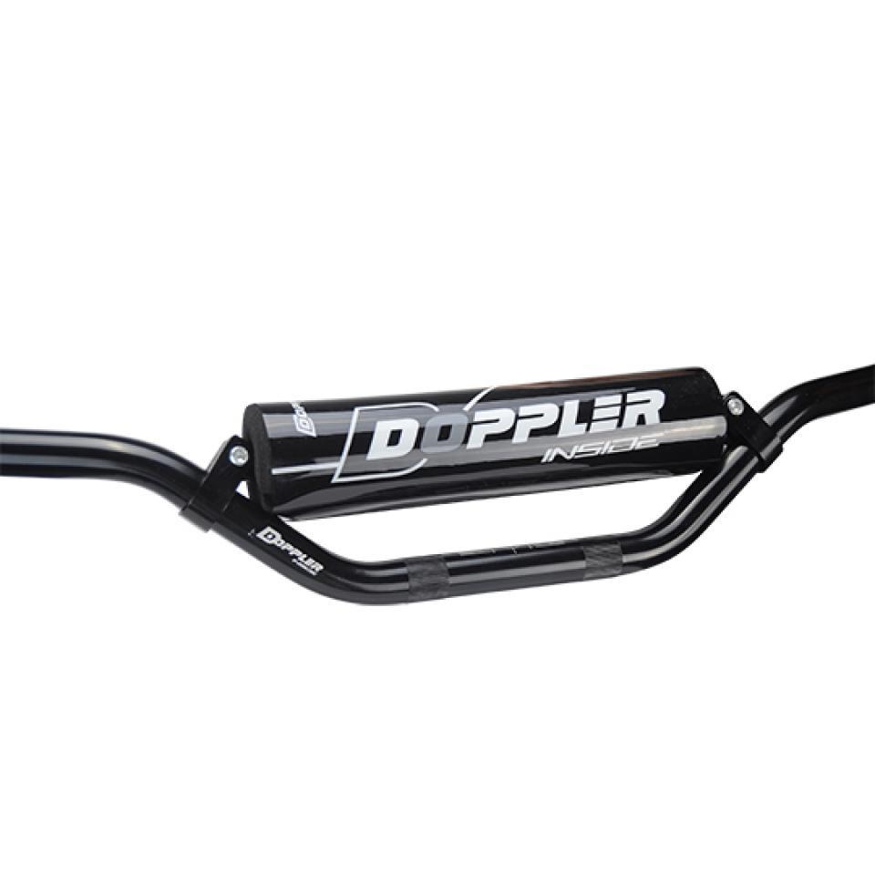 Guidon universel Doppler pour Moto Derbi 50 Senda Sm X-Treme 2006 à 2012 noir D22mm L740mm Neuf