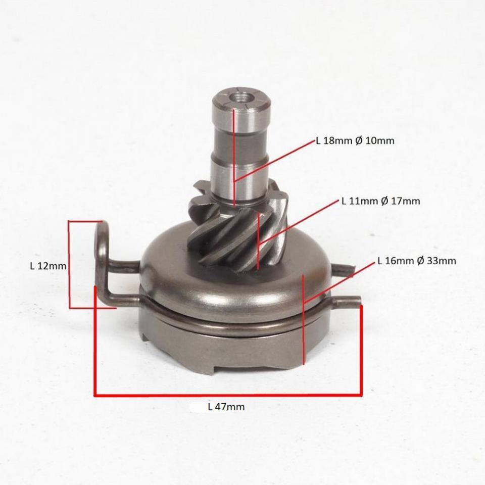 Rocher noix de kick RMS pour Scooter Kymco 50 CX 1993 106109 Neuf