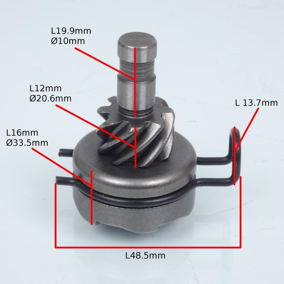 Rocher noix de kick P2R pour Scooter Kymco 50 Agility Neuf