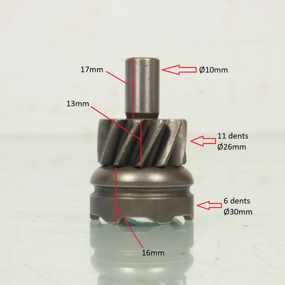 Rocher noix de kick origine pour Scooter Piaggio 100 Fly 4T 2006 à 2014 848947 Neuf