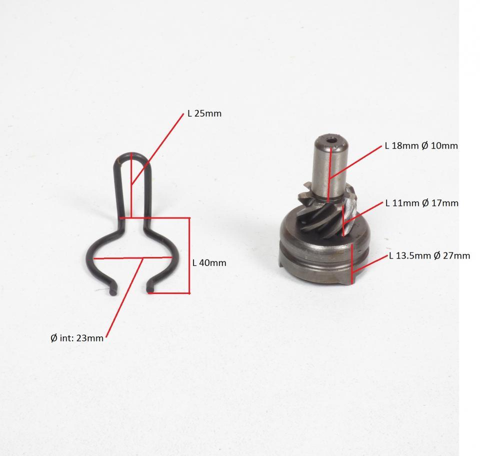 Rocher noix de kick Teknix pour Scooter Peugeot 50 Speedake Neuf