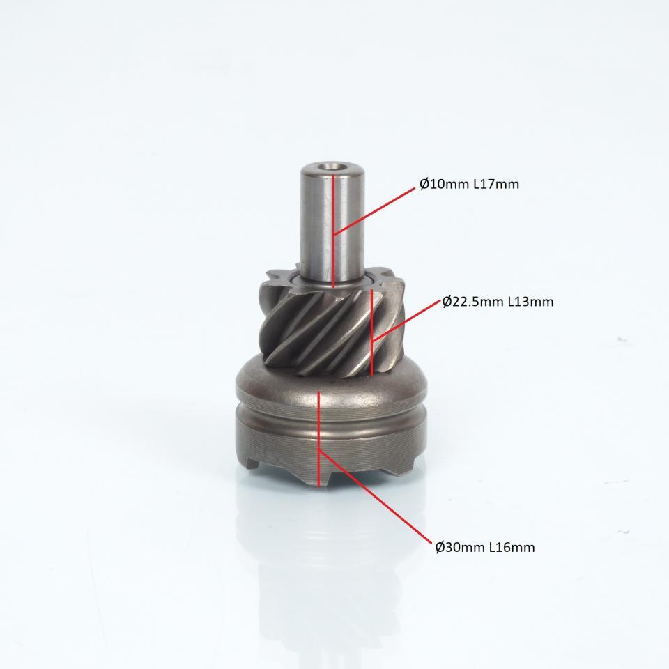 Rocher noix de kick origine pour Scooter Aprilia 50 Scarabeo 2006 à 2014 483537 / 9 dents Neuf