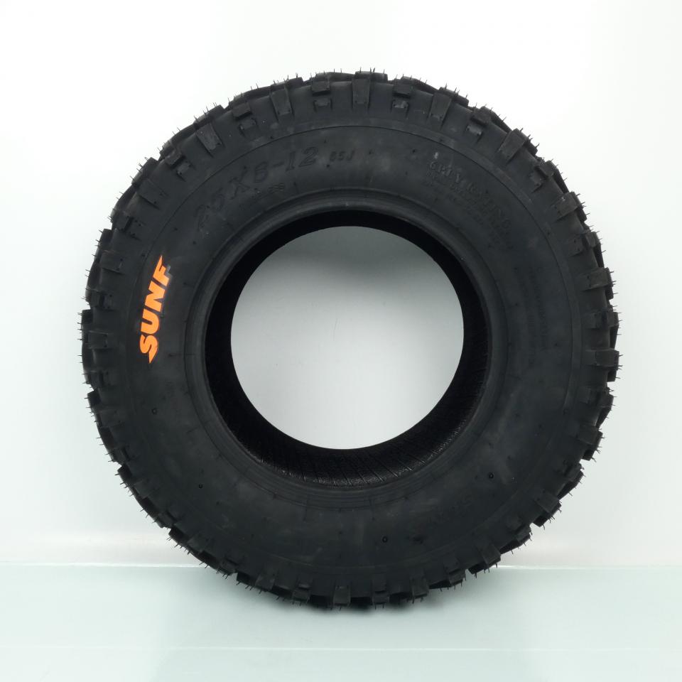Pneu tubeless 25-8-12 Sun F A032 AT 6 plis 25x8-12 65J pour quad SSV buggy Neuf